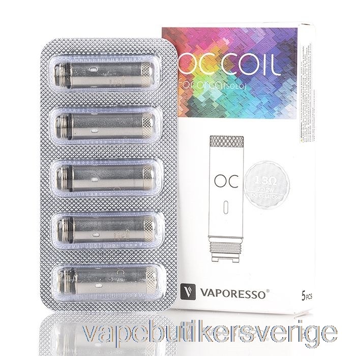 Vape Sverige Vaporesso Orca Solo Oc Ersättningsspolar 1.3ohm Ccell Oc Coils
